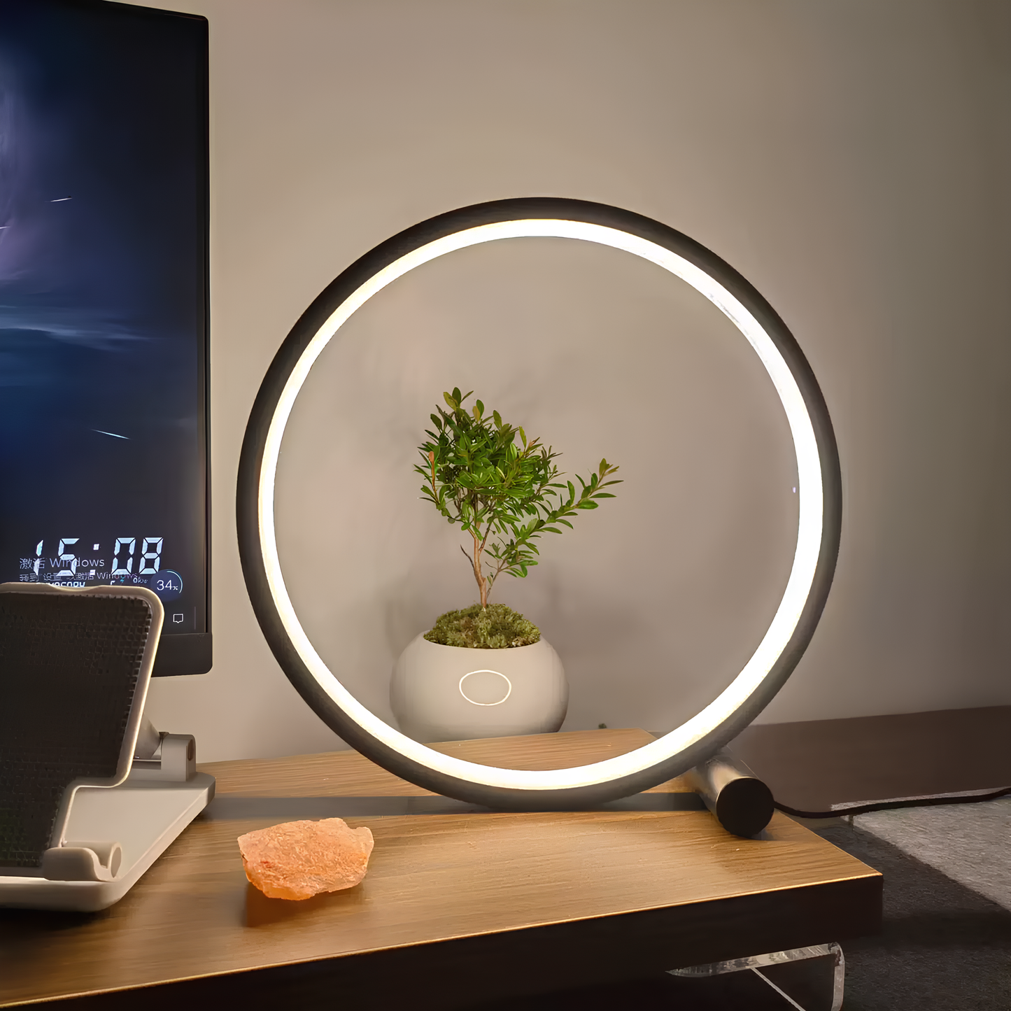Lumio - Halo Nachtkastlamp met Minimalistisch & Scandinavisch Design