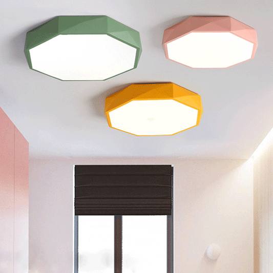 Moderne LED Plafondlamp in Abstract Design – Meerdere Kleuren en Maten