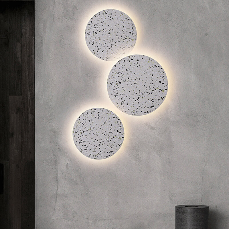 Moderne Kleurrijke Marmeren Wandlamp – LED – 3 Formaten