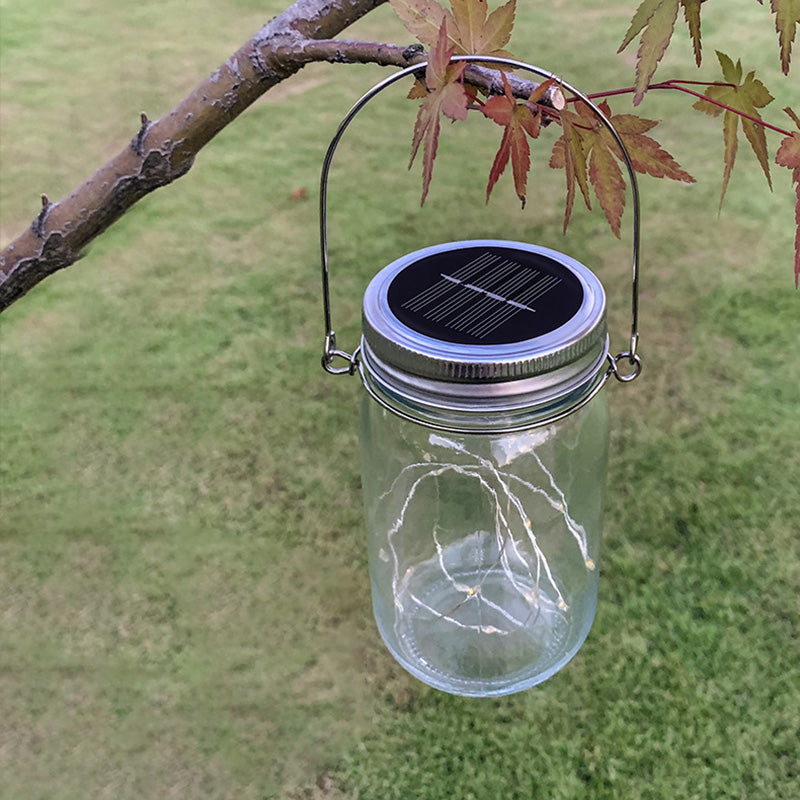 Solar LED Buitenlamp – Art Deco Wit/Geel – 1.2 V (20 LED’s)