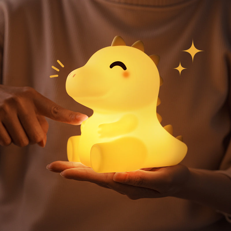 Lumio - Dinosaurus LED Nachtlamp van Siliconen