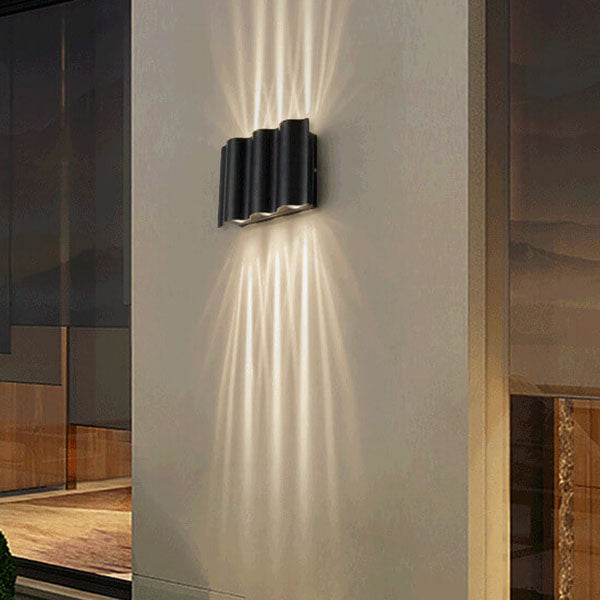 Moderne Minimalistische Aluminium Acryl Wandlamp – LED – 220V-240V (2/4/6 Lichtbronnen)