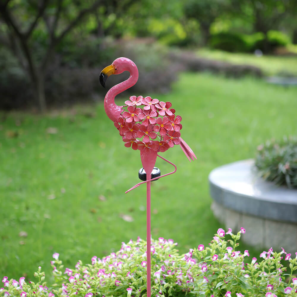 Flamengo Solar LED Tuinlamp – Roze – 1.2 V (1 LED)