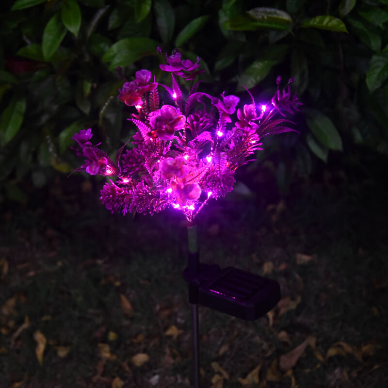 Moderne Solar LED Tuinlamp – Paars – 1.2 V (1 LED)