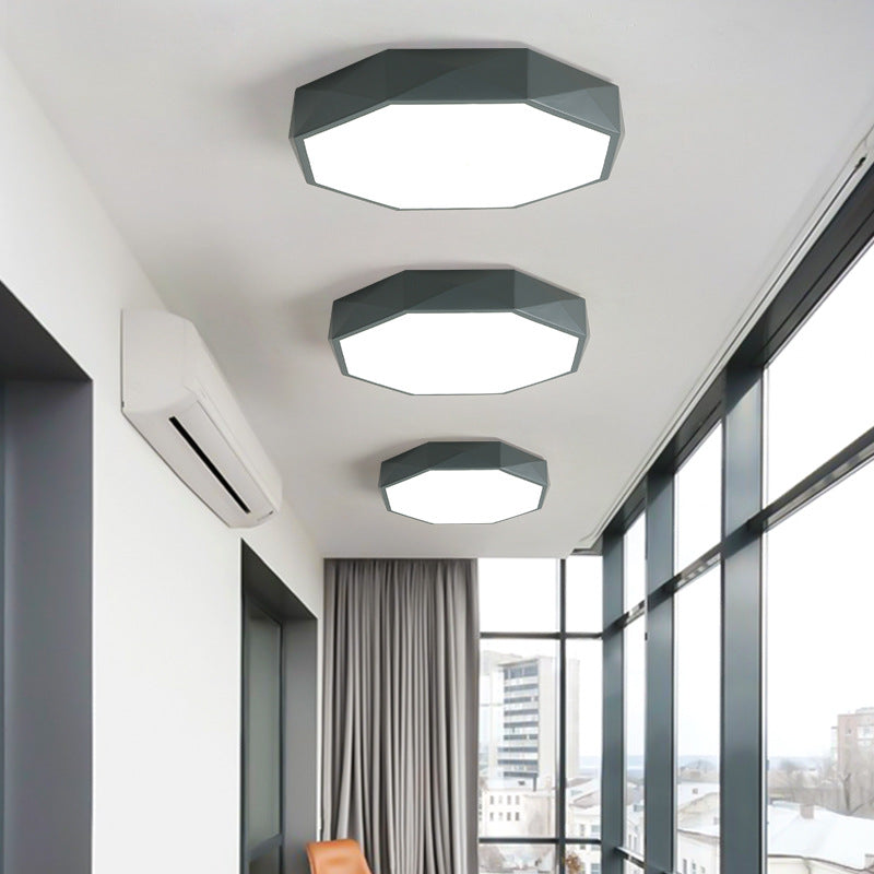 Moderne LED Plafondlamp in Abstract Design – Meerdere Kleuren en Maten