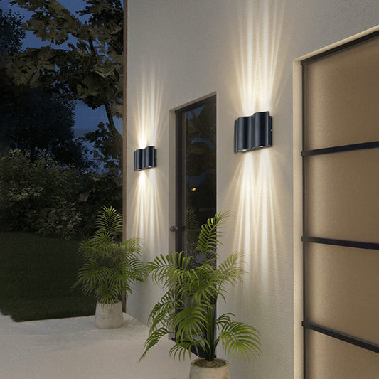 Moderne Minimalistische Aluminium Acryl Wandlamp – LED – 220V-240V (2/4/6 Lichtbronnen)