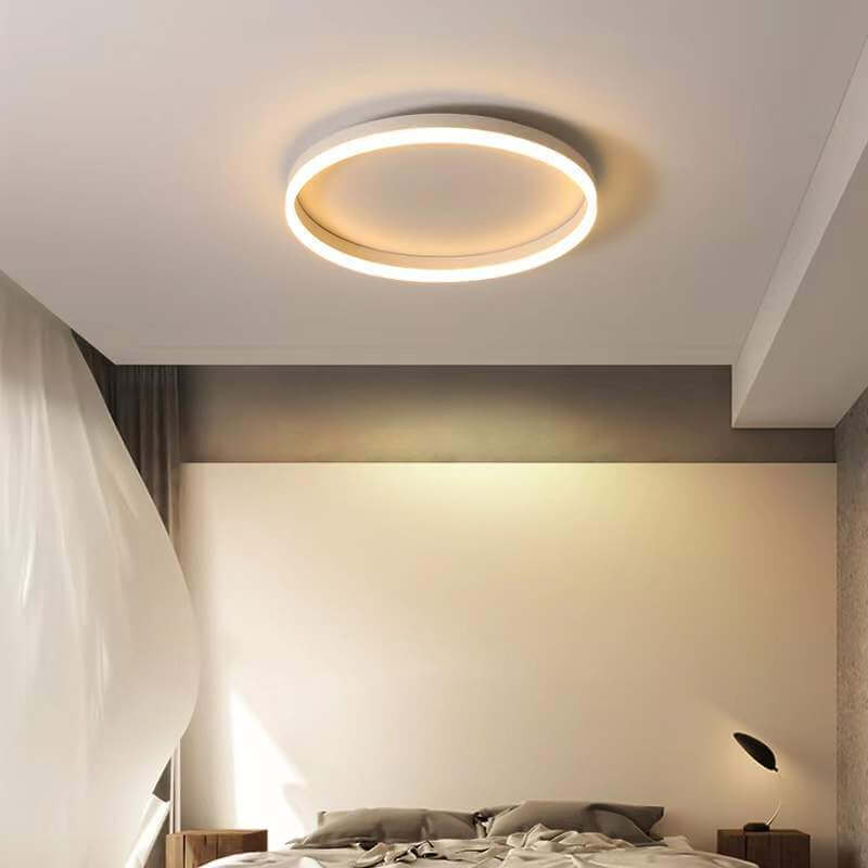 Moderne LED Plafondlamp – 3-Kleurig Licht & Oneindig Dimbaar met Afstandsbediening