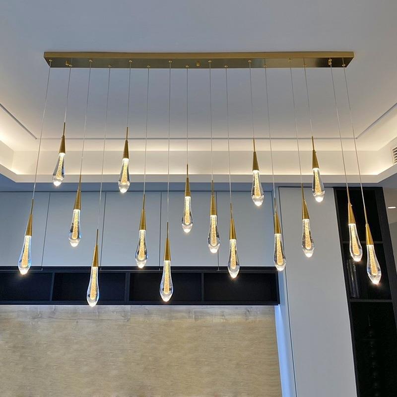 Scandinavische Gouden LED Hanglamp – Kort of Lang – 3W