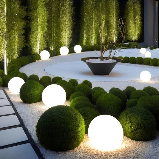 Bolo – Bolvormige LED Tuinlamp voor Buiten met 16 Kleuren & Afstandsbediening