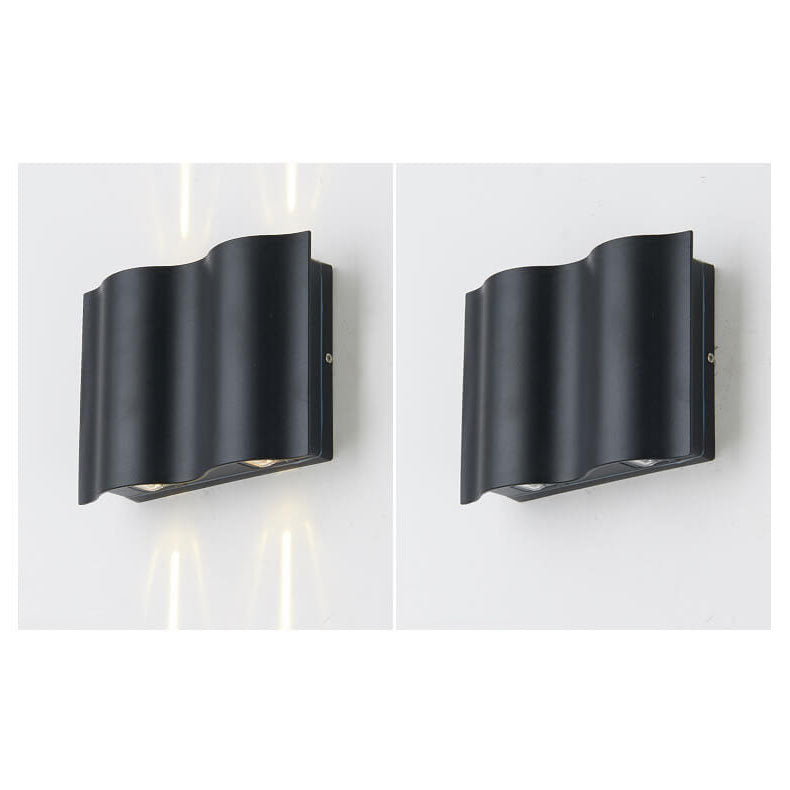Moderne Minimalistische Aluminium Acryl Wandlamp – LED – 220V-240V (2/4/6 Lichtbronnen)