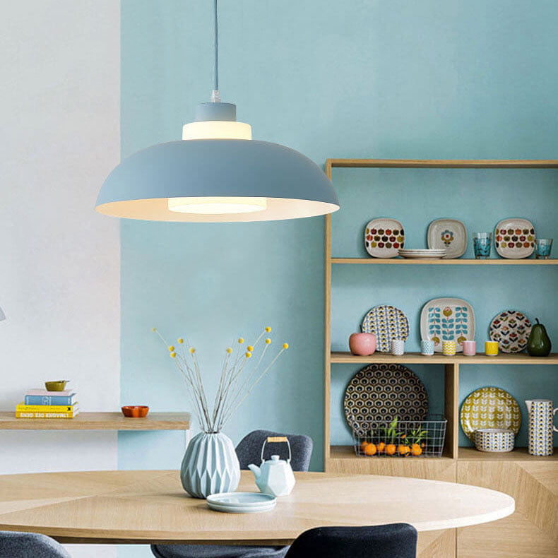 Moderne Aluminium Hanglamp – E26 Fitting, Meerdere Kleuren en Maten