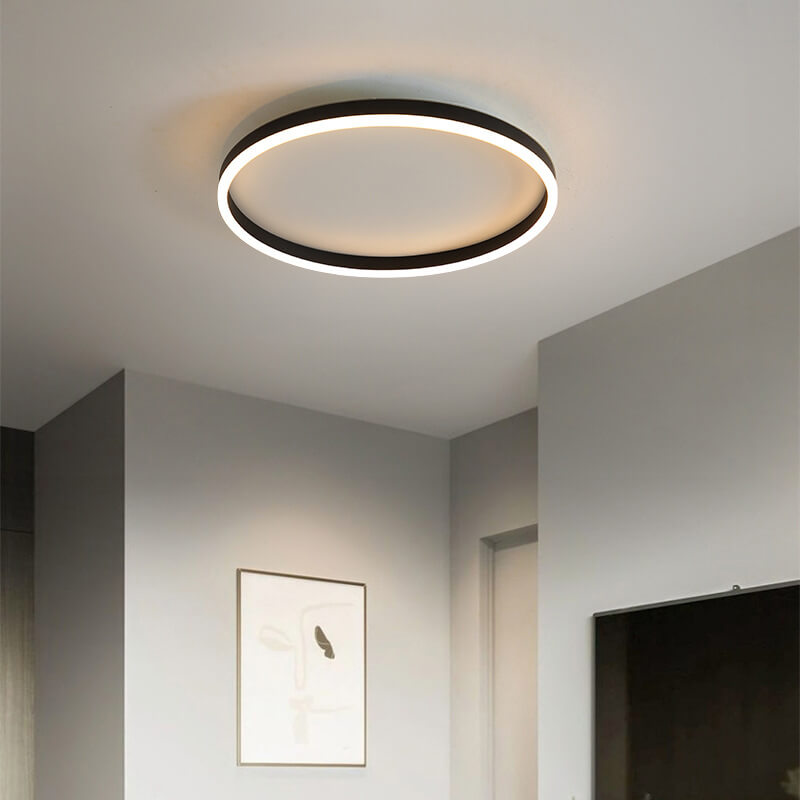Moderne LED Plafondlamp – 3-Kleurig Licht & Oneindig Dimbaar met Afstandsbediening