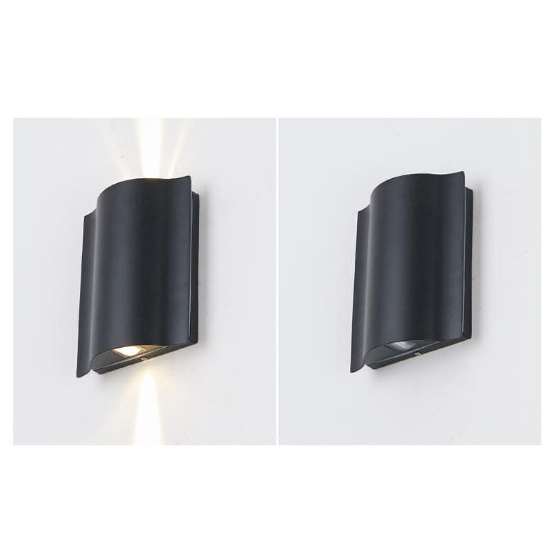 Moderne Minimalistische Aluminium Acryl Wandlamp – LED – 220V-240V (2/4/6 Lichtbronnen)