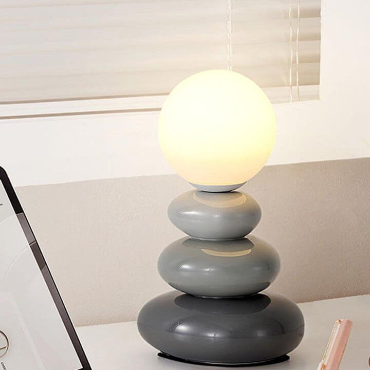 Moderne Keramische LED Tafellamp – USB Oplaadbaar, 3 W, 300 lm