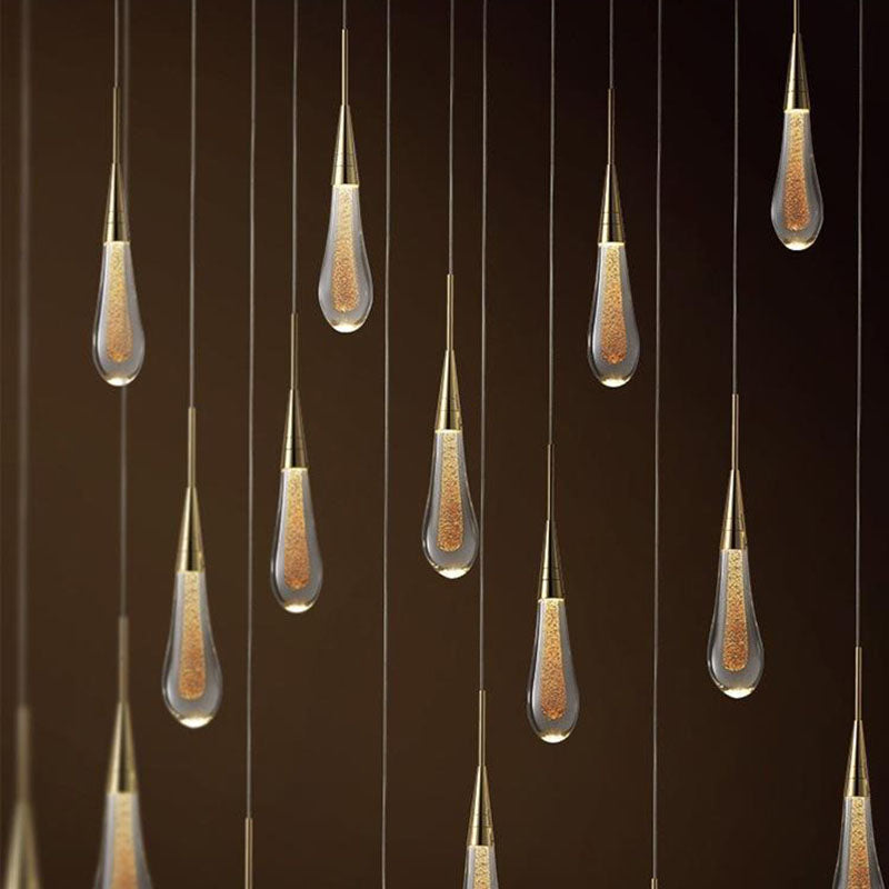 Scandinavische Gouden LED Hanglamp – Kort of Lang – 3W