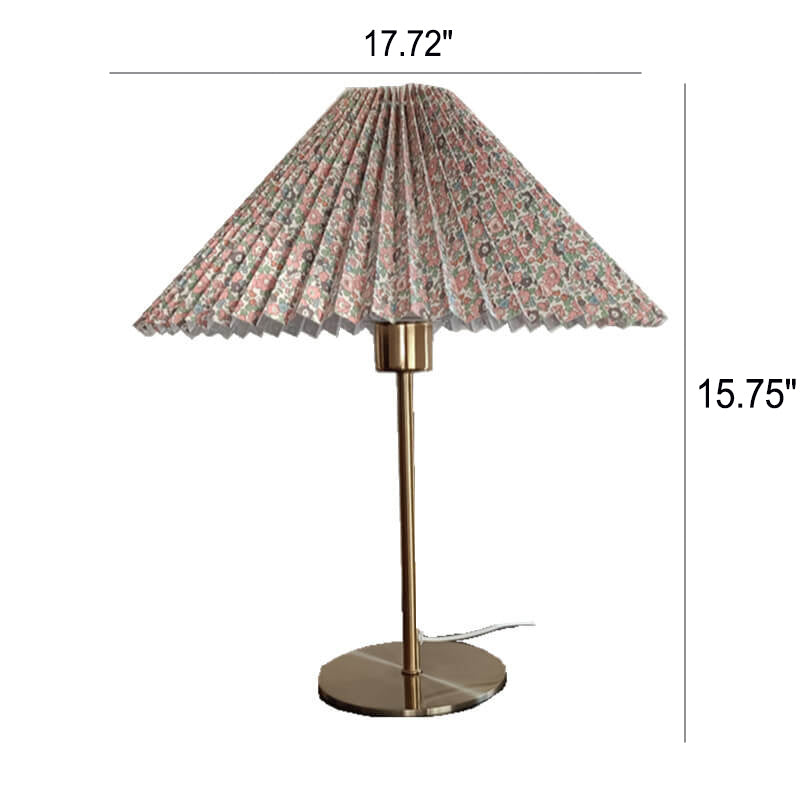 Moderne Tafellamp – Metaal & Stoffen Kap, 3-Kleur Licht, E26 Fitting