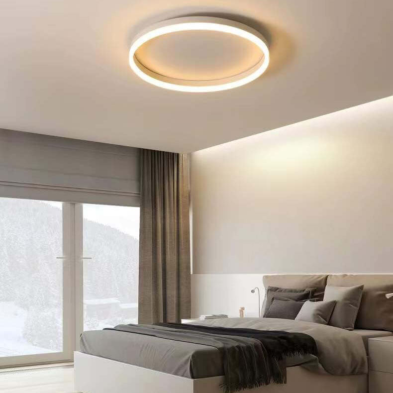 Moderne LED Plafondlamp – 3-Kleurig Licht & Oneindig Dimbaar met Afstandsbediening