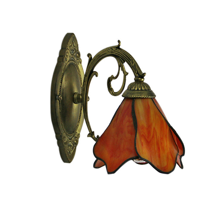 Designer Wandlamp van Glas en IJzer – Meerdere Kleuren