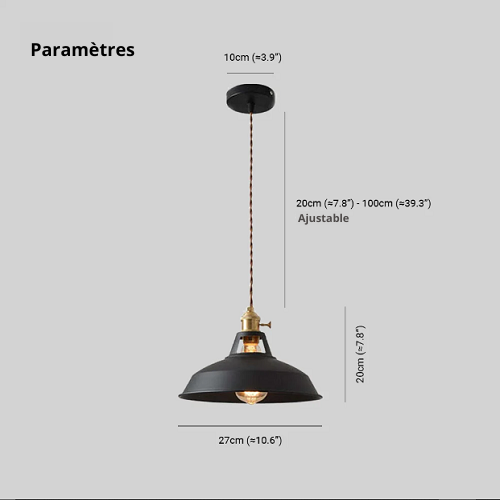 Sölde – Pastel Retro Hanglamp
