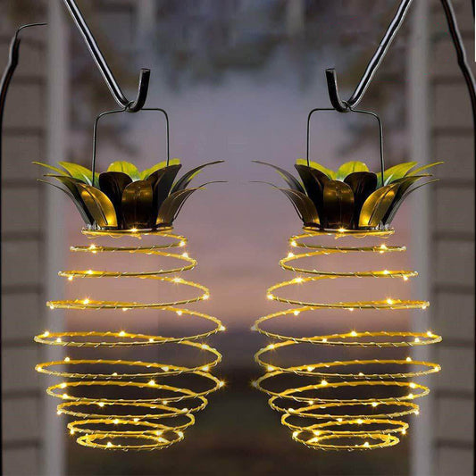 Industriële Buitenlamp op Zonne-energie – Groene LED Hanglamp met IP44