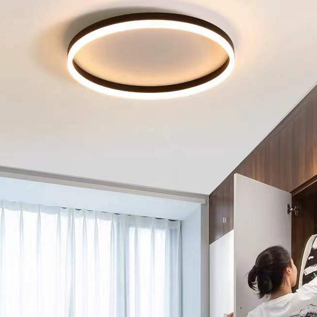 Moderne LED Plafondlamp – 3-Kleurig Licht & Oneindig Dimbaar met Afstandsbediening