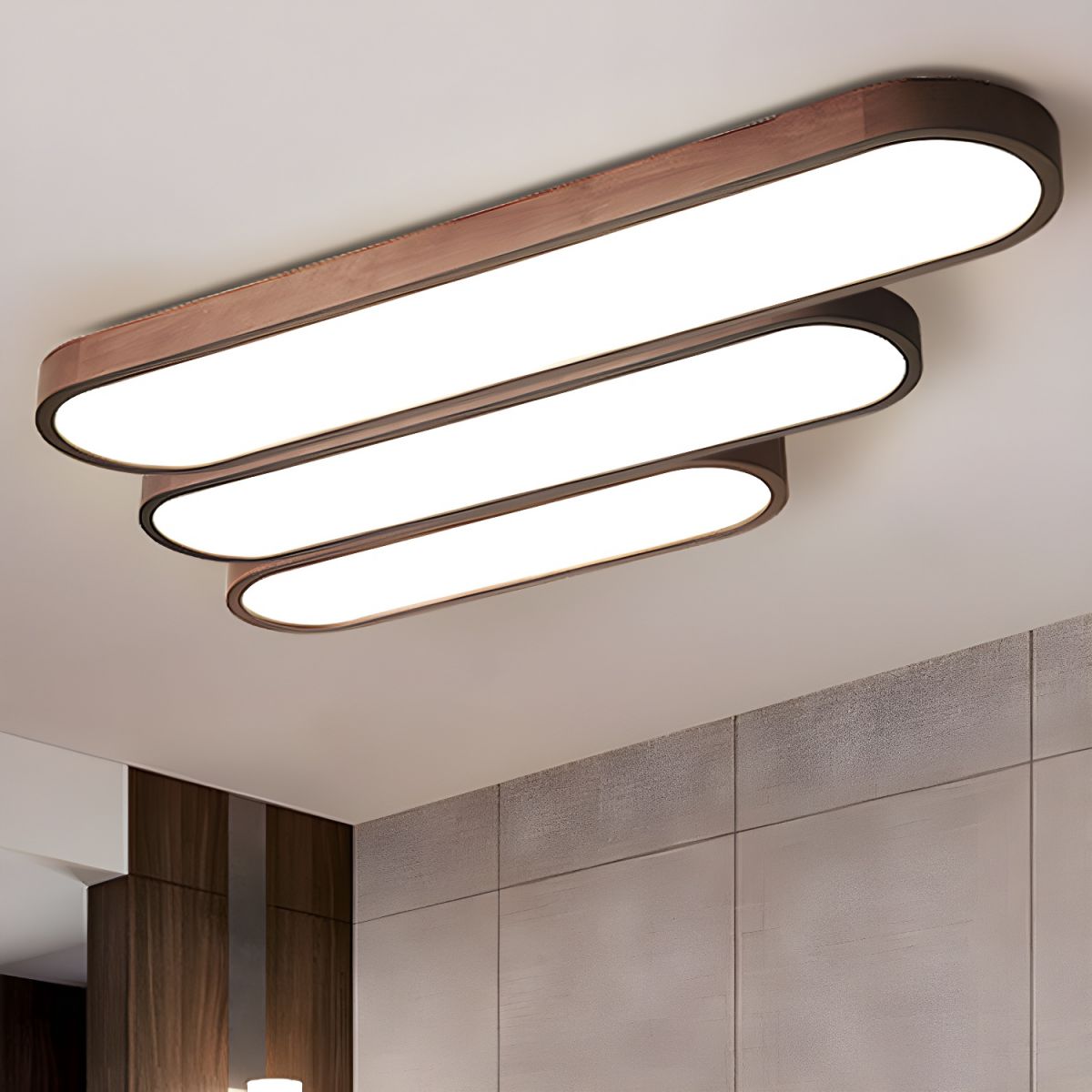 Lumio – Houten Plafondlamp met LED & Modern Design