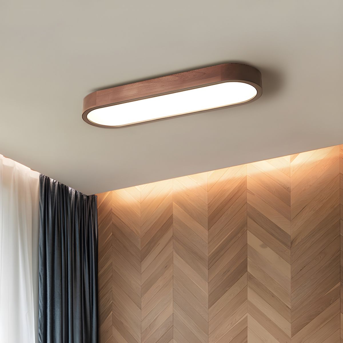 Lumio – Houten Plafondlamp met LED & Modern Design