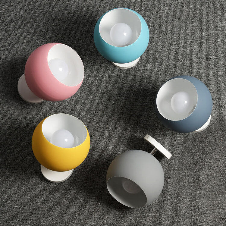 Moderne `Scandinavische Minimalistische Plafondlamp – IJzer & Hout in Meerdere Kleuren