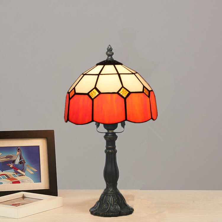 Designer Tafellamp – Handgemaakt Glas-in-Lood in Diverse Kleuren