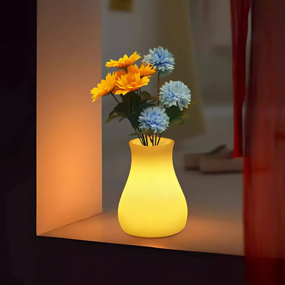 Lumio - Draadloze vaaslamp met 16 kleuren en afstandsbediening
