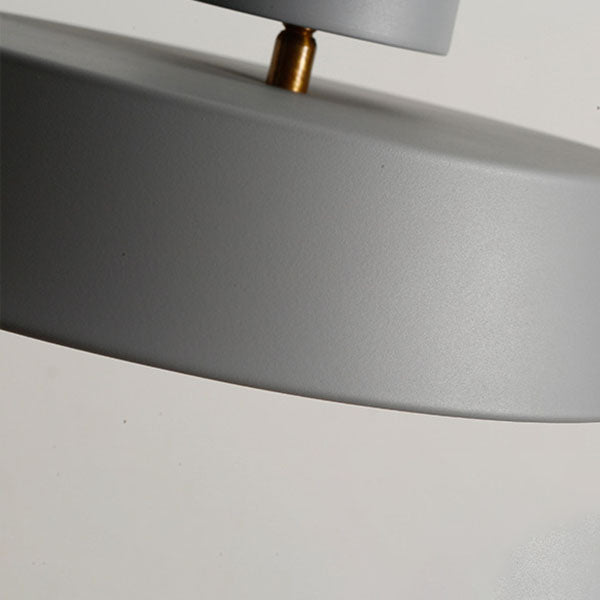 Moderne Scandinavische LED Plafondlamp – Wit, Grijs of Groen, Twee Maten