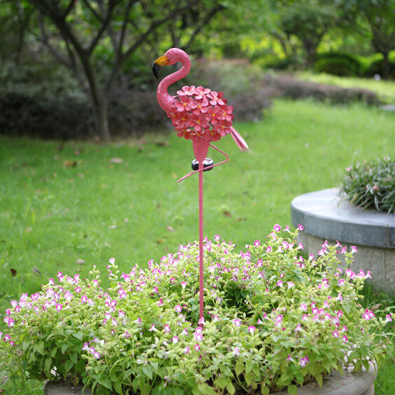 Flamengo Solar LED Tuinlamp – Roze – 1.2 V (1 LED)