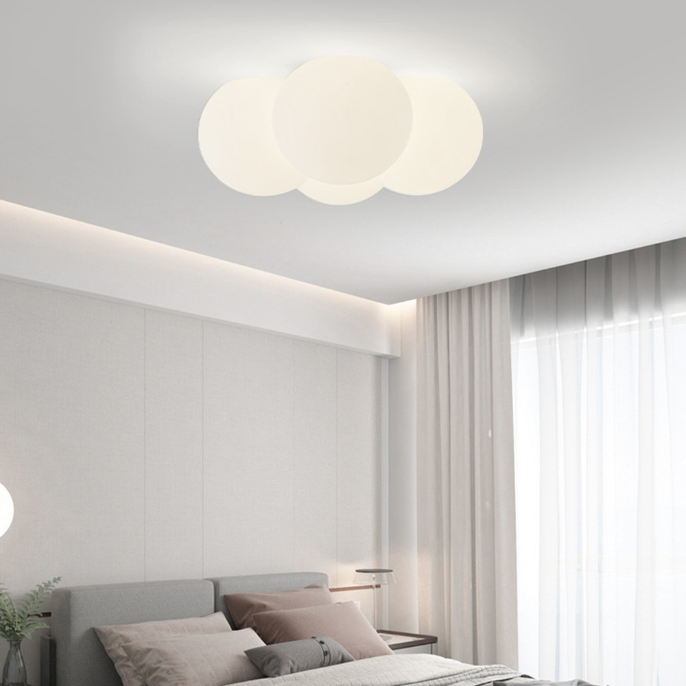 Witte Wolken Bubbels Plafondlamp