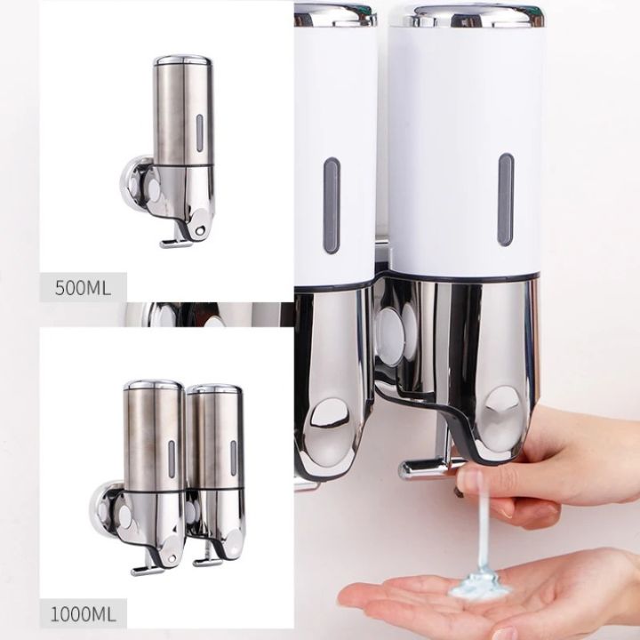 Wandmontage Zeepdispenser – Luxe, Hygiënisch & Ruimtebesparend
