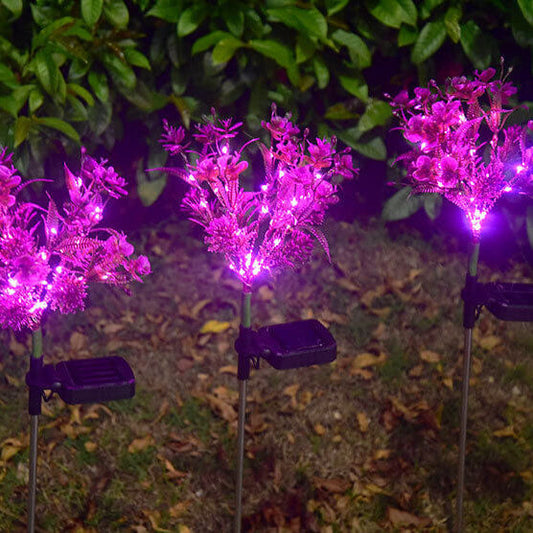 Moderne Solar LED Tuinlamp – Paars – 1.2 V (1 LED)