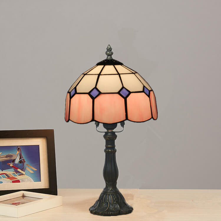 Designer Tafellamp – Handgemaakt Glas-in-Lood in Diverse Kleuren