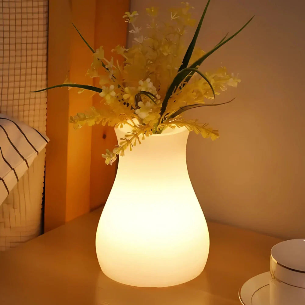 Lumio - Draadloze vaaslamp met 16 kleuren en afstandsbediening