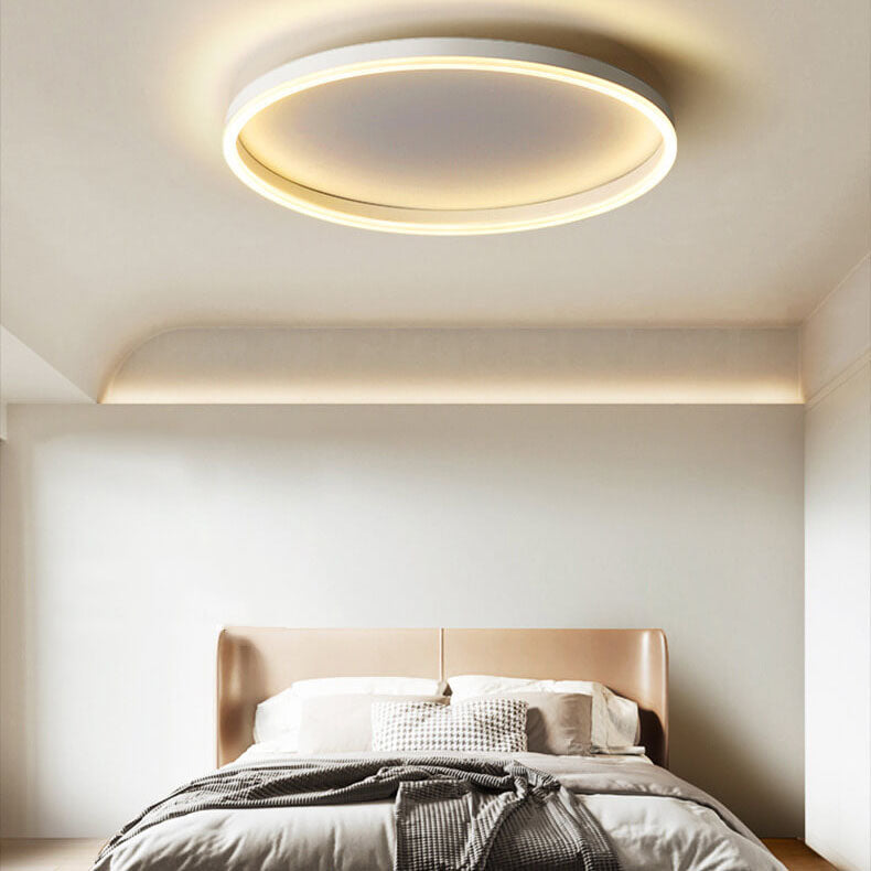 Moderne LED Plafondlamp – 3-Kleurig Licht & Oneindig Dimbaar met Afstandsbediening