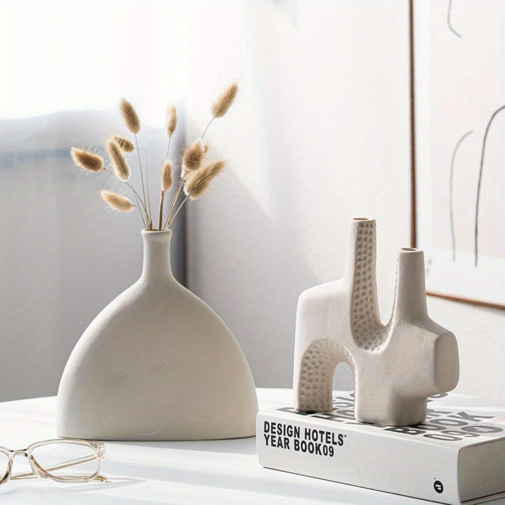 Lumio – Sculpturale Keramieken Vaas Minimalistisch Design