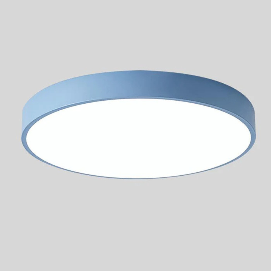 Jens – LED Plafondlamp met Scandinavisch Design van Hout & Acryl