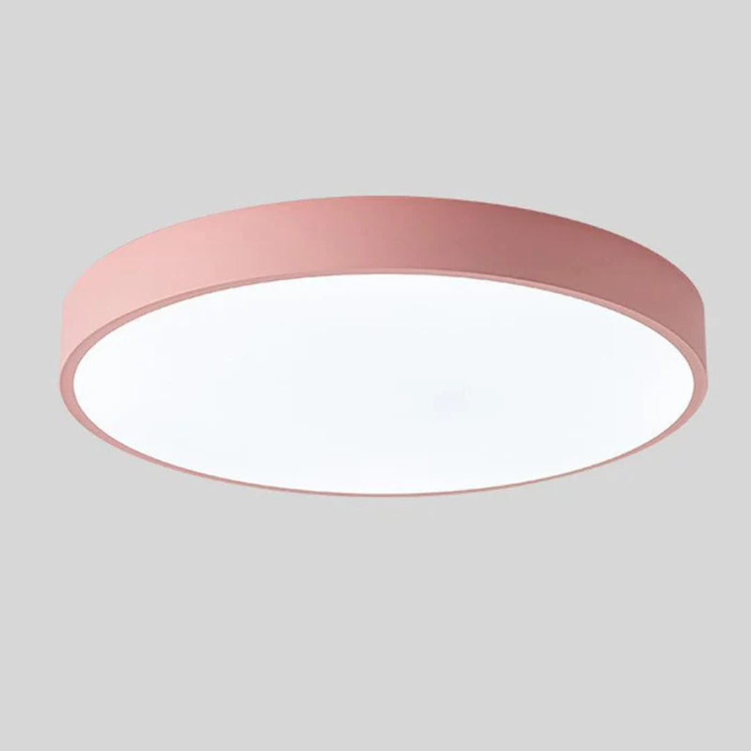 Jens – LED Plafondlamp met Scandinavisch Design van Hout & Acryl