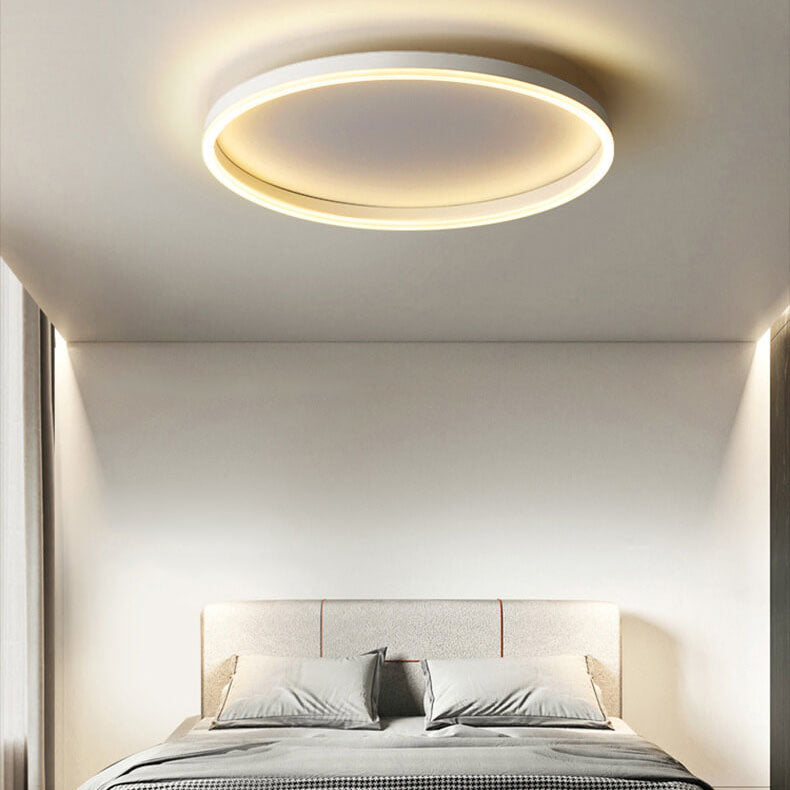 Moderne LED Plafondlamp – 3-Kleurig Licht & Oneindig Dimbaar met Afstandsbediening