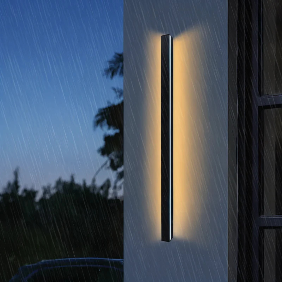 Lumio - Stijlvolle LED Wandlamp Buiten met Weerbestendig Design