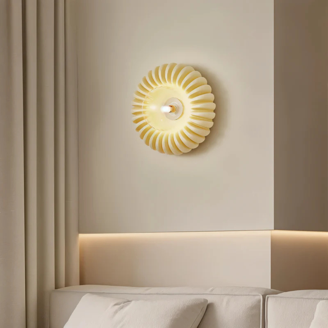 Lumio - Moderne LED Wandlamp met Artistiek Cirkelontwerp