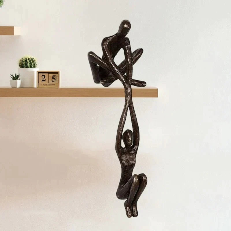 Lumio – Liefde & Kracht Beeldje met Abstract Design