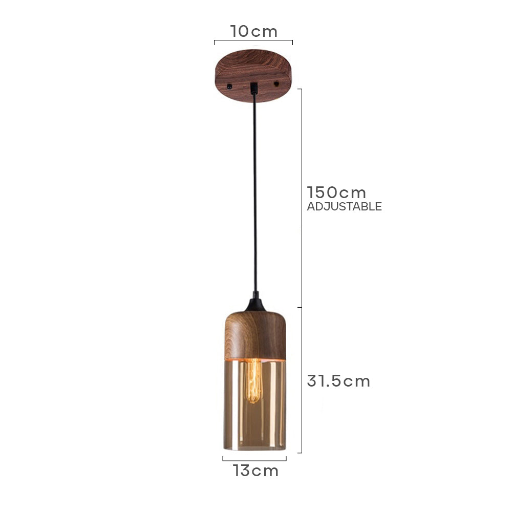 Houten Hanglamp – Natuurlijk en Elegant