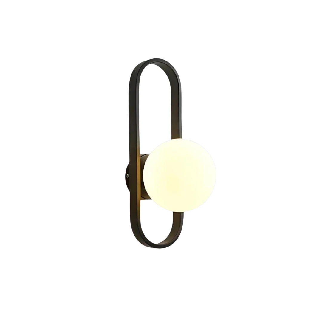 Lumio - Luxe Glas Wandlamp met Warme LED Verlichting