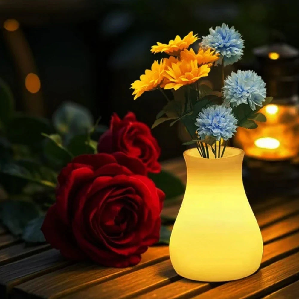 Lumio - Draadloze vaaslamp met 16 kleuren en afstandsbediening