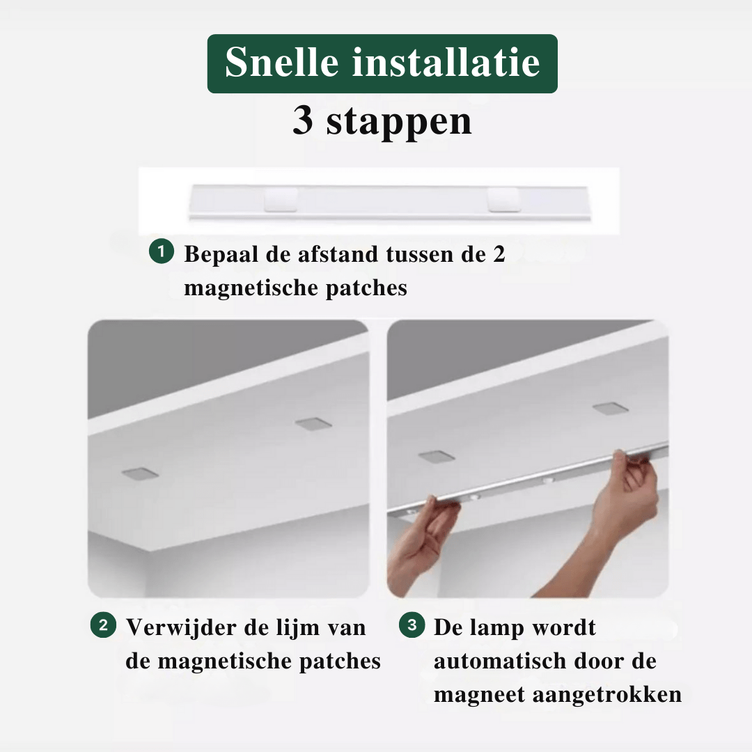 Sero – Slimme LED-Lamp met Bewegingssensor & Draadloos Design