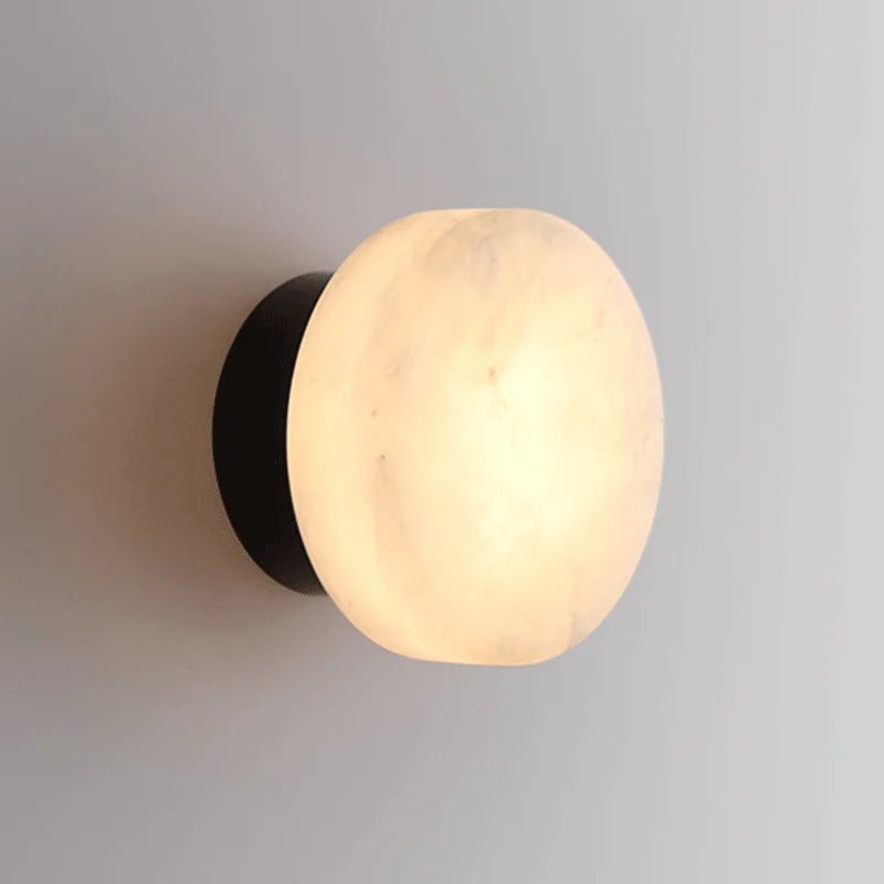 Lumio - Luxe Marmeren Wandlamp met Tijdloze Scandinavische LED Verlichting